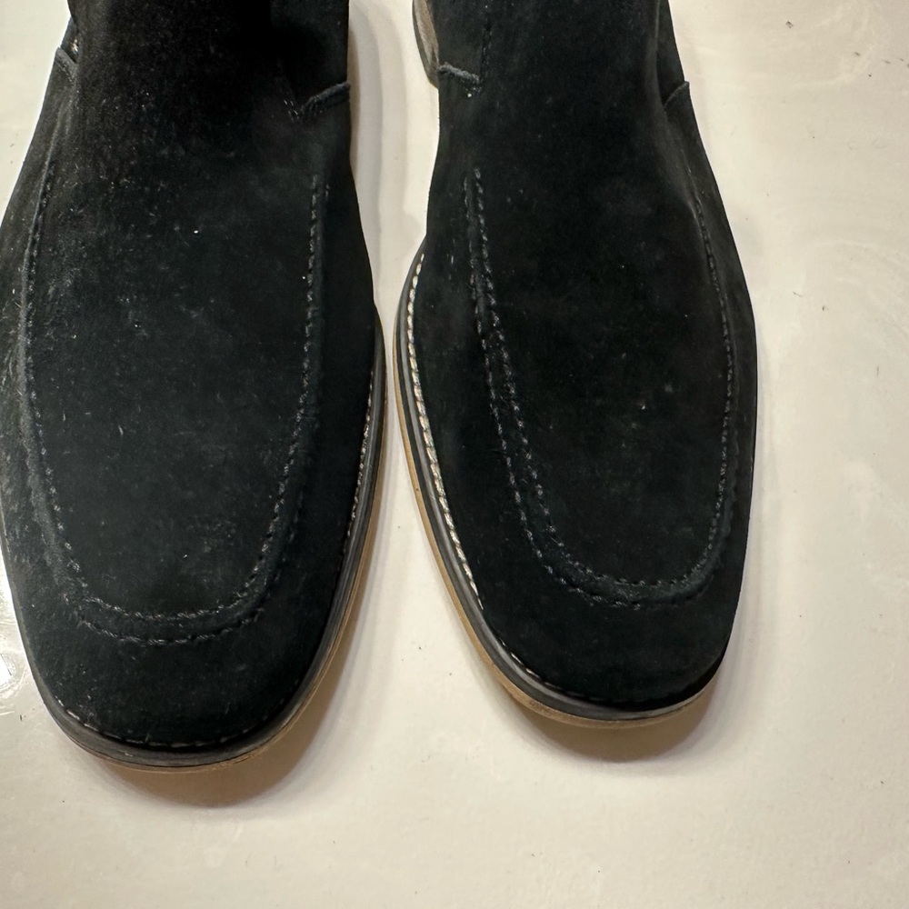 Stacy Adams Black Suede Shoes